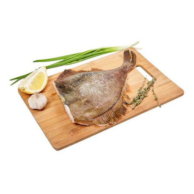 Камбала свежемороженая (с икрой) без головы ~ 400 — 600 г
