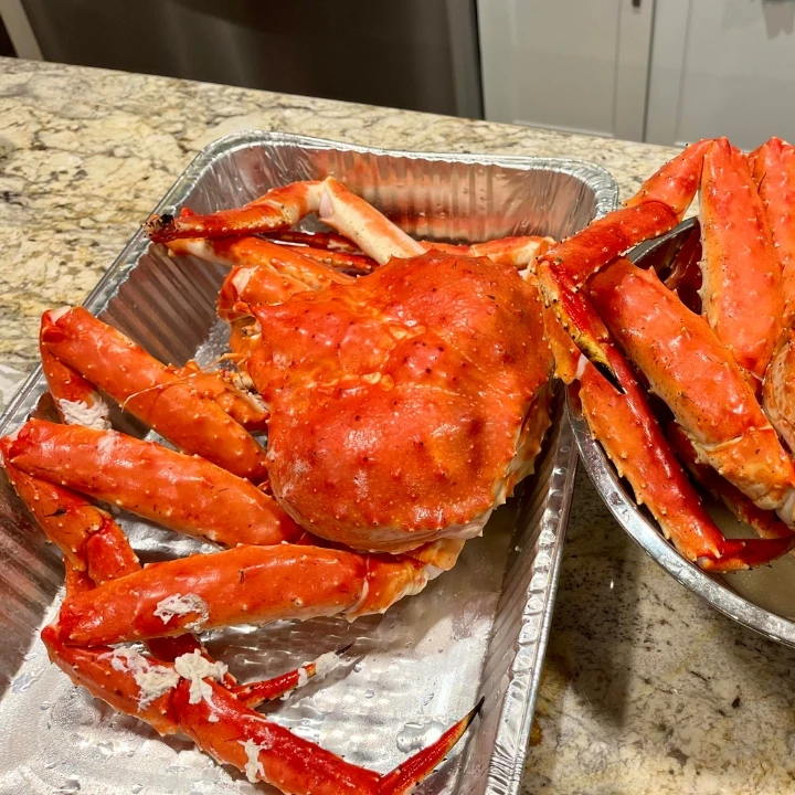 Колючий краб целый мороженный